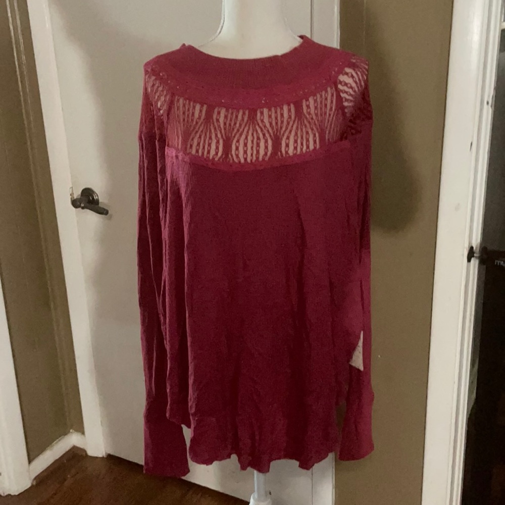 Maroon Top